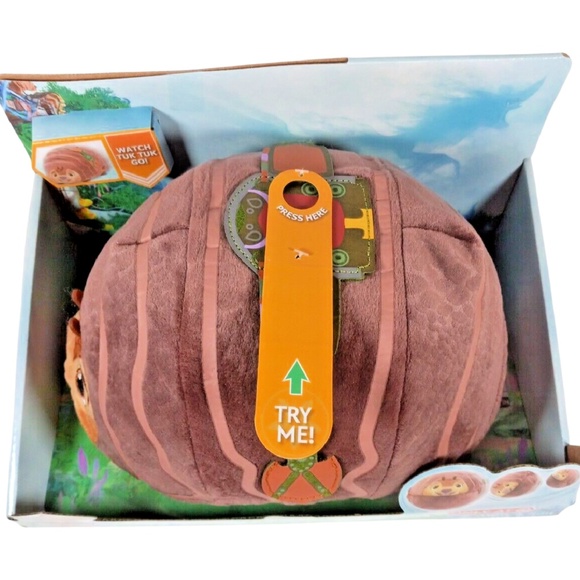 Disney Raya & The Last Dragon Walk & Roll Tuk Tuk 10" Stuffed Plush w/ Sound NEW - Picture 2 of 11